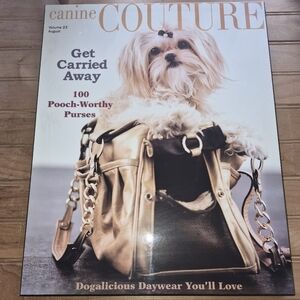 Canine Couture Magazine Portrait Wall Decor